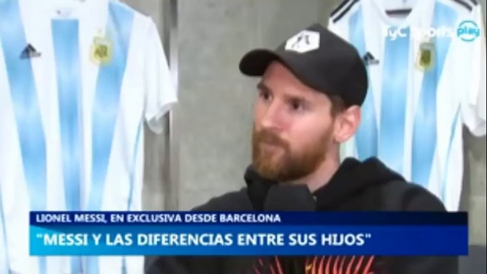 Messi- -Mi hijo Mateo es un hijo de puta