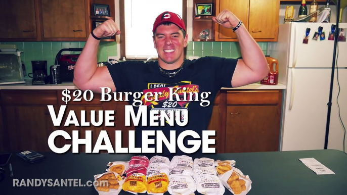 BURGER KING $20 VALUE MENU CHALLENGE!!