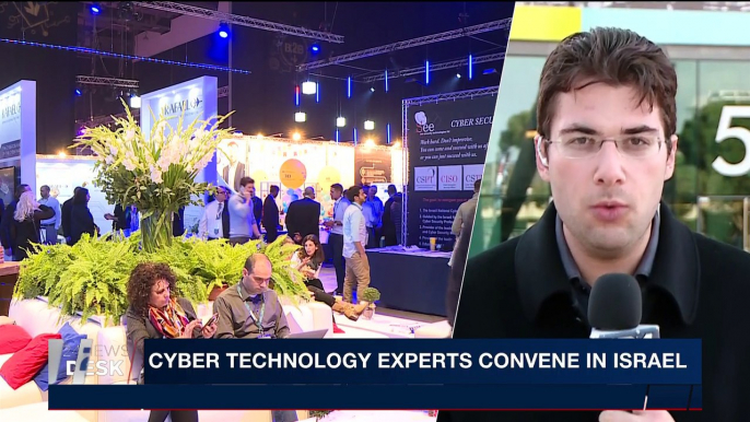 i24NEWS DESK | Cyber technology experts convene in Israel | Tuesday, January 30th 2018