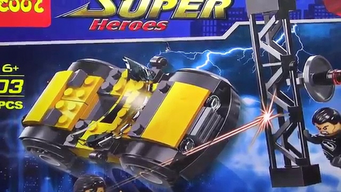 decool 수퍼맨과 조드장군 메트로폴리스의 결투 레고 짝퉁 Lego knockoff 76002 Superman Metropolis Showdown