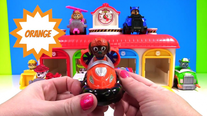 Best Learning Video for Children - Paw Patrol Tayo Little Bus Garage Toys