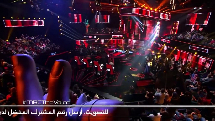 #MBCTheVoice - نجاة رجوي – موال رجال الله   مرسول الحب - مرحلة العروض المباشرة