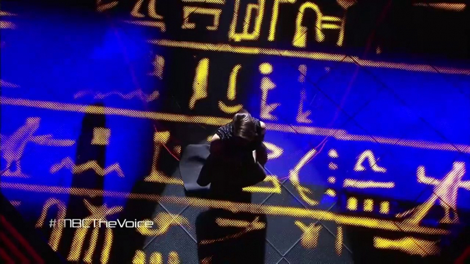 #MBCTheVoice - أغنية جماعية مع شيرين - بلادي بلادي، ما شربتش من نيلها- مرحلة العروض المباشرة