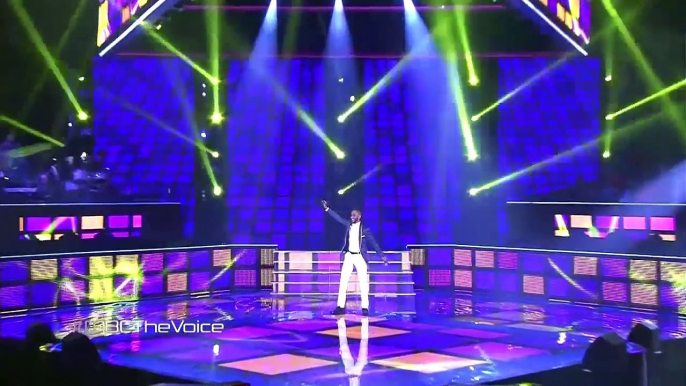 #MBCTheVoice - أمجد شاكر - Move Like A Jagger - مرحلة العروض المباشرة