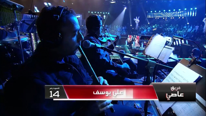 #MBCTheVoice - علي يوسف - موال لا تنكرين   صغيرون- مرحلة العروض المباشرة