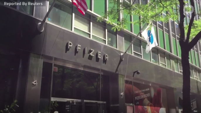 Pfizer reports $11 billion gain from new tax law