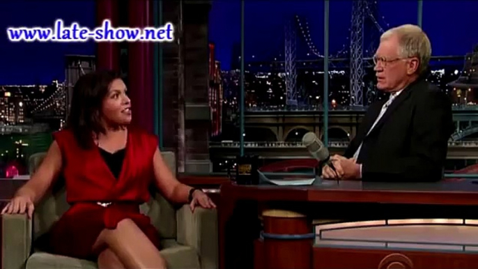 Rachael Ray at Late Show David Letterman - Full Episode // Andy Roddick and Mutemath