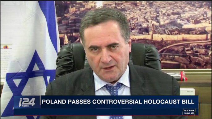 i24NEWS DESK | Israelis react to Polish Holocaust bill | Thursday, February 1st 2018