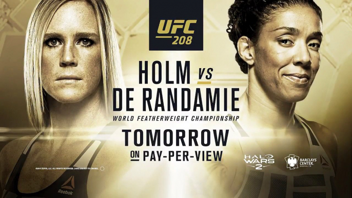 UFC 208: Encarada entre Holly Holm e Germaine de Randamie
