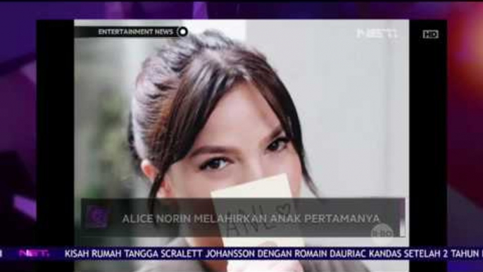 Alice Norin Melahirkan Anak Pertamanya