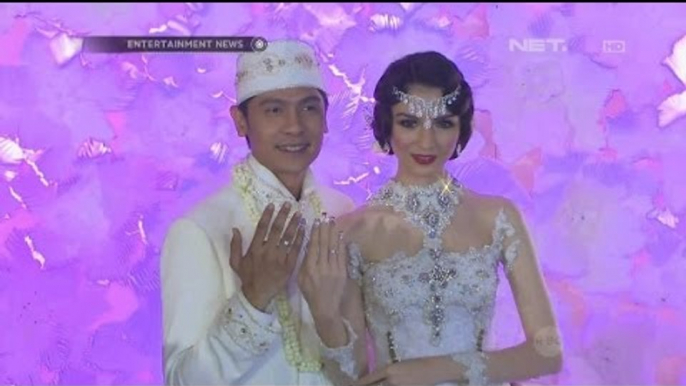 Pasangan Adi Nugroho dan Donita resmi menikah