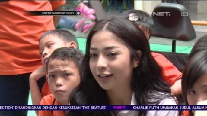 Nikita Willy Berbagi Bersama Anak Yatim di Hari Ulang Tahunnya