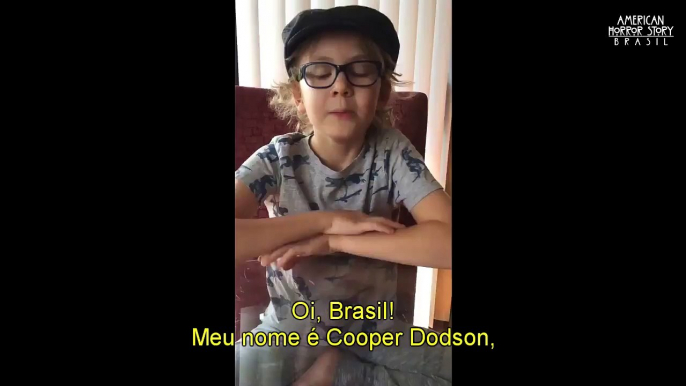 Entrevista do American Horror Story Brasil com Cooper Dodson, Ozzy de 'AHS: Cult'