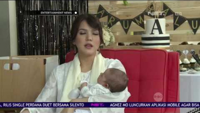 Alice Norin Lebih Memilih Memijat Bayi Sendiri Daripada Gunakan jasa Pijat bayi