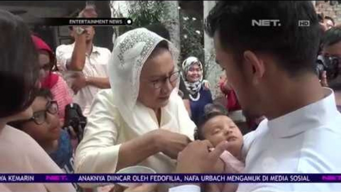 Rio Dewanto dan Atiqah Hasiholan Gelar Acara Akikah Anak Pertama