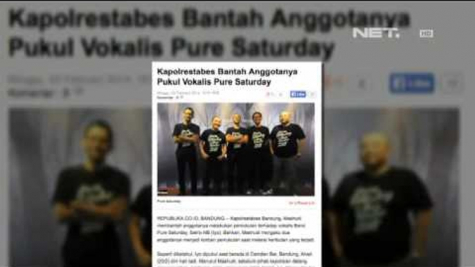 Entertainment News-Kekerasan Terhadap Vokalis Band