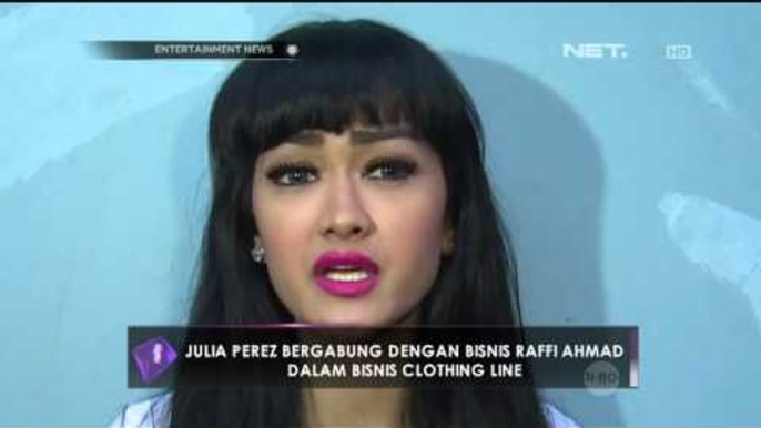 Julia Perez Bergabung dengan Raffi Ahmad Bisnis Clothing Line