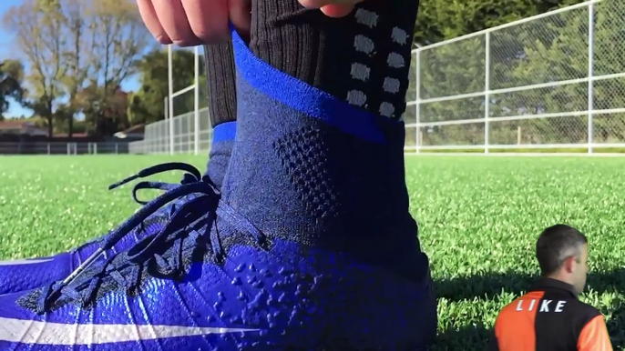 CR7 Superfly v Purecontrol | Blue Nike Mercurial Cleats vs. adidas ACE16+ Football Boots