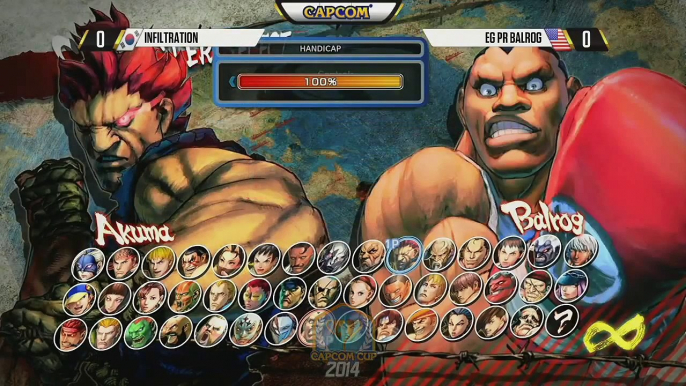 Capcom Cup 2014 USF4 San Francisco INFILTRATION (Akuma) Vs PR Balrog (Balrog) - Semifinal Losers