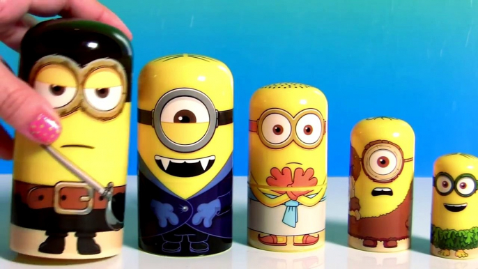 Minions Stacking Cups Nesting Toys do Filme Meu Malvado Favorito em Portugues do ToysBR Brasil