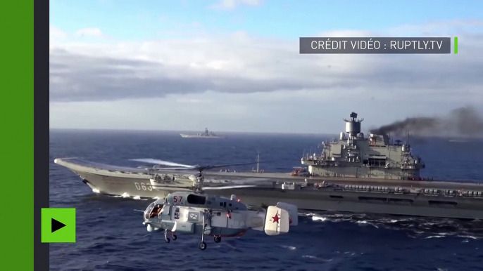 Les avions russes perfectionnent le décollage et l’appontage sur le porte-avion Amiral Kuznetsov