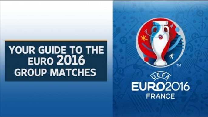 Schedule for UEFA Euro 2016 group matches