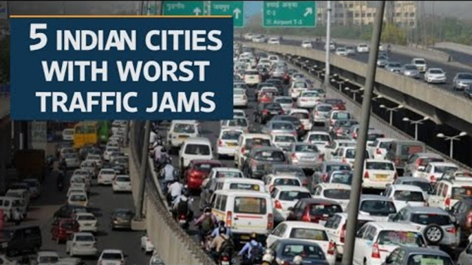 Five Indian cities known for worst traffic jams