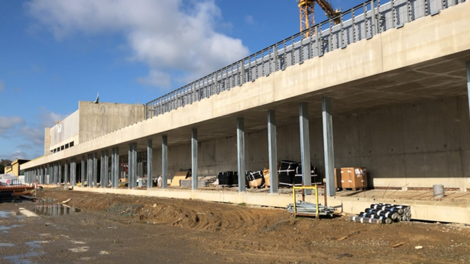 Visite du chantier de l’espace Saint-Fiacre