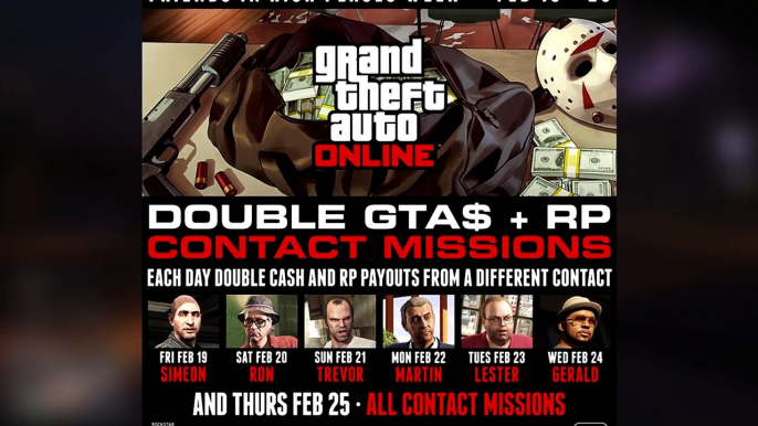 INSANE 2X Money & Double RP Bonuses Week Confirmed + Best Missions to Maximize Profits!