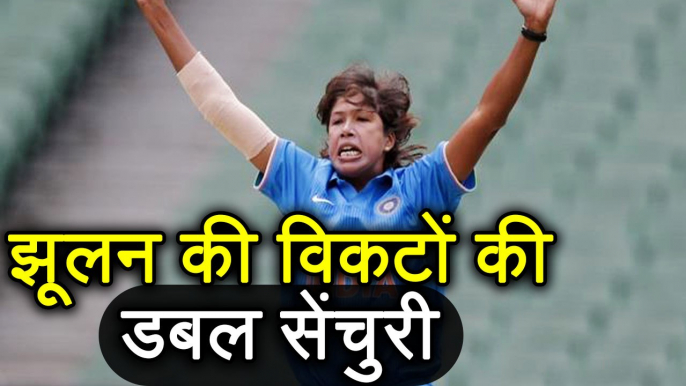 Jhulan Goswami becomes first woman to take 200 ODI wickets । वनइंडिया हिंदी