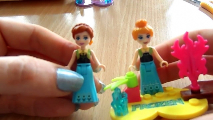 FROZEN personaggi Confronto coi LEGO by Lara e Babou