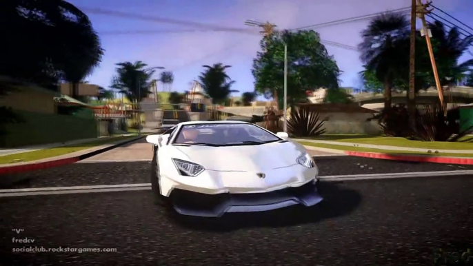 GTAIV San Andreas Beta - Lamborghini Aventador - Car MOD for GTAIV