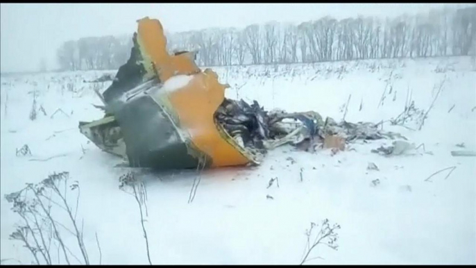 'All possible causes explored' after Russian plane crash kills 71