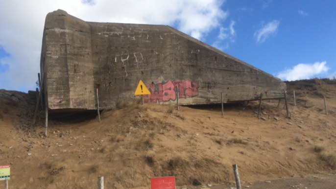 Le blockhaus de Grand Pointe va être détruit