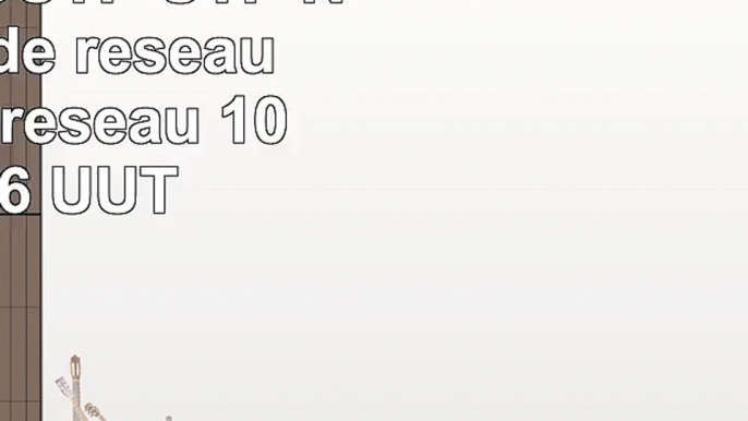 1aTTack 10m Cat6 UTP 10m Cat6 UUTP UTP Noir câble de réseau  câbles de réseau 10 m