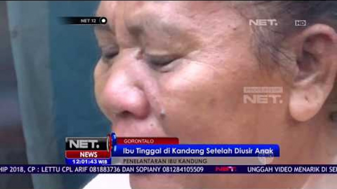 Di Usir Anak Kandung Sendiri, Seorang Ibu Terpaksa Tinggal Di Kandang Kambing - NET 12