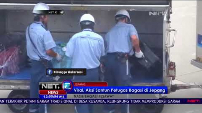 Viral, Aksi Santun Petugas Bagasi di Jepang - NET12