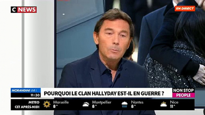 Héritage Johnny - Renaud Revel, journaliste: "J'ai eu David Hallyday. Il est effondré, il est brisé"