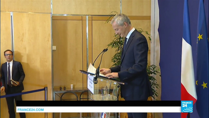 Bruno Le Maire annonce la nationalisation provisoire des chantiers navals STX