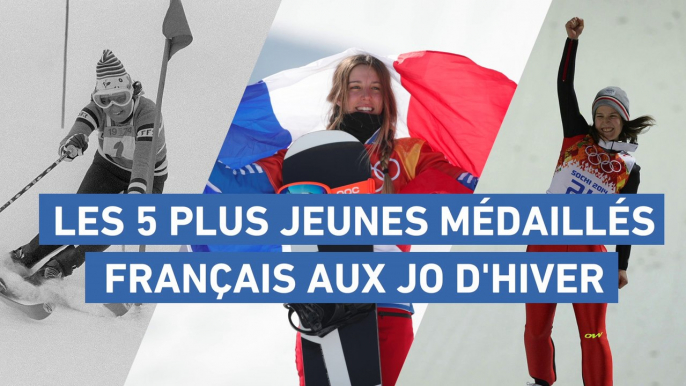 JO 2018 - Vidéo : Les 5 plus jeunes médaillés français aux JO d'hiver