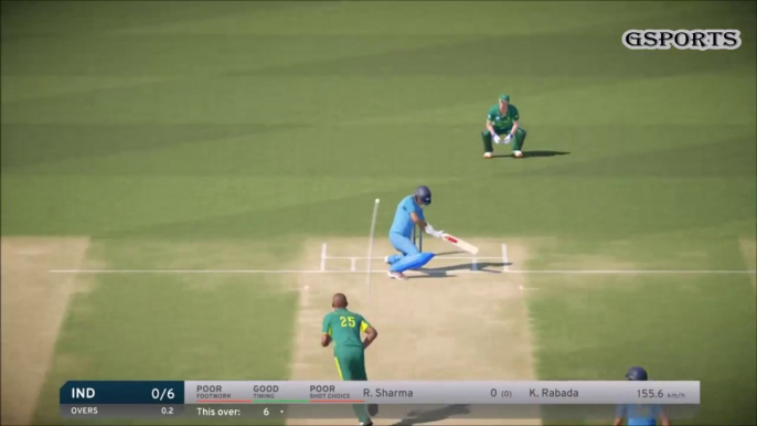 India vs South Africa 6th Odi 2018 Highlights | Ind vs Sa | Don Bradman Cricket Gameplay PS4