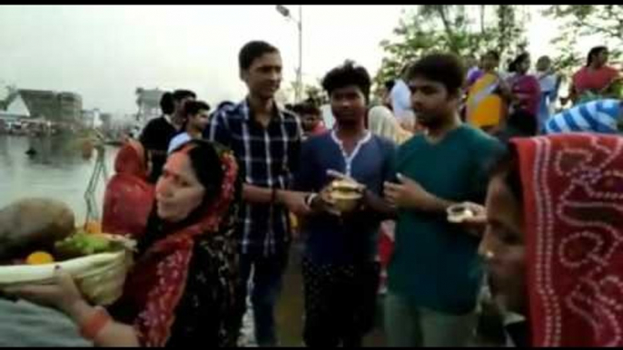 bihar enthusiasm in devotees chaiti chhath puja