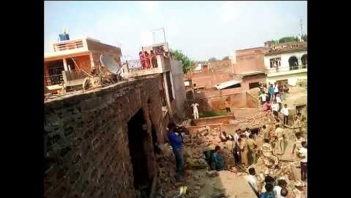 हादसा || कानपुर में विस्फोट से चार मकान ढहे II Explosions in Kanpur four houses collapsed