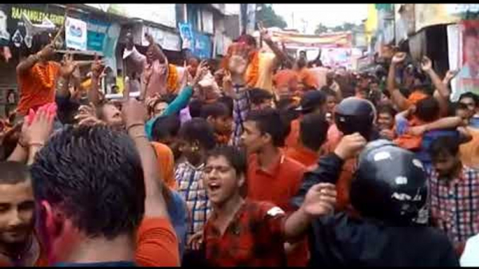 ABVP won student union elections at DAV College Dehradun