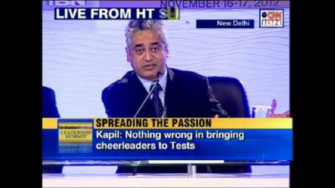 HT Leadership Summit 2012 - Ajay Jadeja, Kapil Dev and Suresh Raina - Part 03