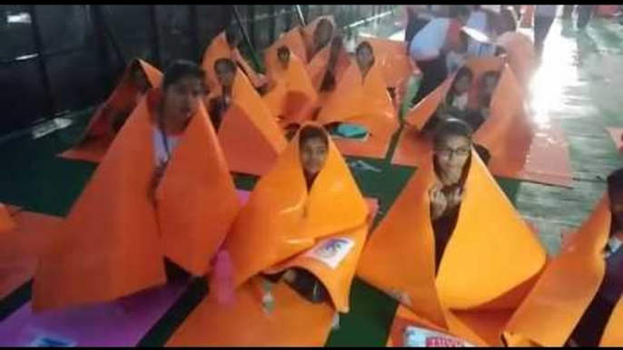 PM Narendra Modi, CM Yogi Adityanath in Lucknow on occasion of International Yoga Day