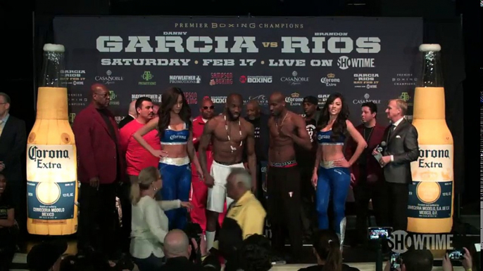 Garcia vs. Rios  Weigh-In   SHOWTIME CHAMPIONSHIP BOXING