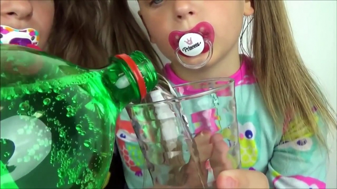 Toy Freaks - Freak Family Vlogs - Bad Kids 7up Soda Cake Challenge Bad Kids Victoria Annabelle Sisters Orange Crush