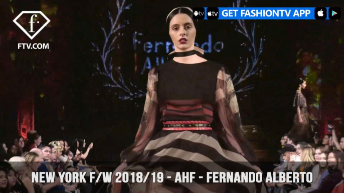 New York Fashion Week Fall/Winter 18 19 - Art Hearts Fashion - Fernando Alberto | FashionTV | FTV