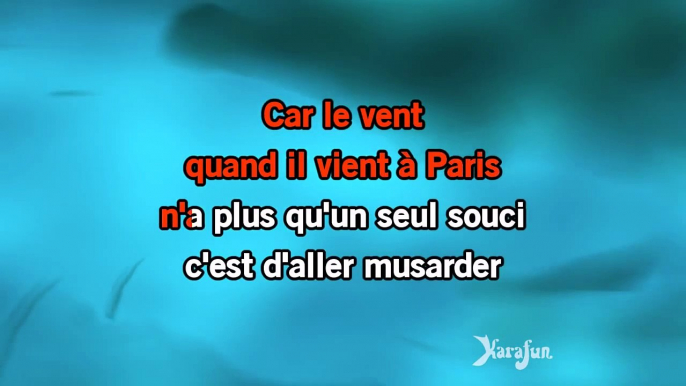 Karaoké A Paris - Yves Montand *